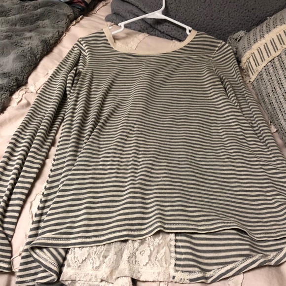 Xhilaration Tops - Stripped shirt with cute back